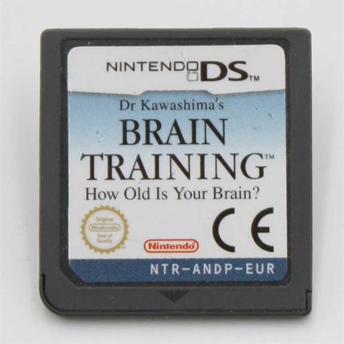 Dr Kawashima's Brain Training: How Old Is Your Brain? - Cartridge - Nintendo DS (ENG) (A Grade) (Used)